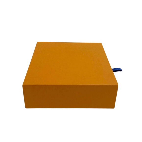 AUTHENTIC LOUIS VUITTON Gift box Drawer style Luxury Presentation Orange Blue - Picture 7 of 10